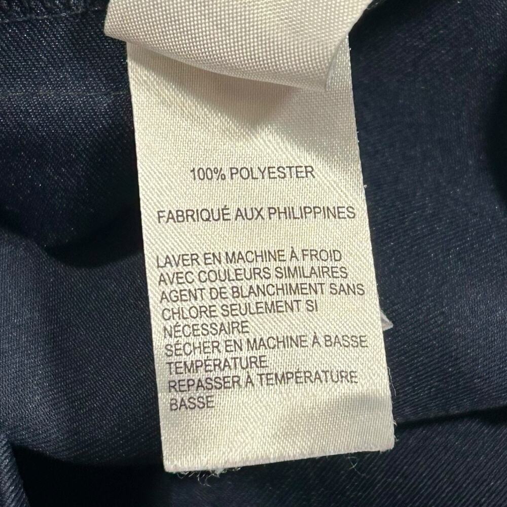 French Toast Navy Blue Jumper Girls V Neck Pleated School Uniform Sz 14.5 - Picture 7 of 10